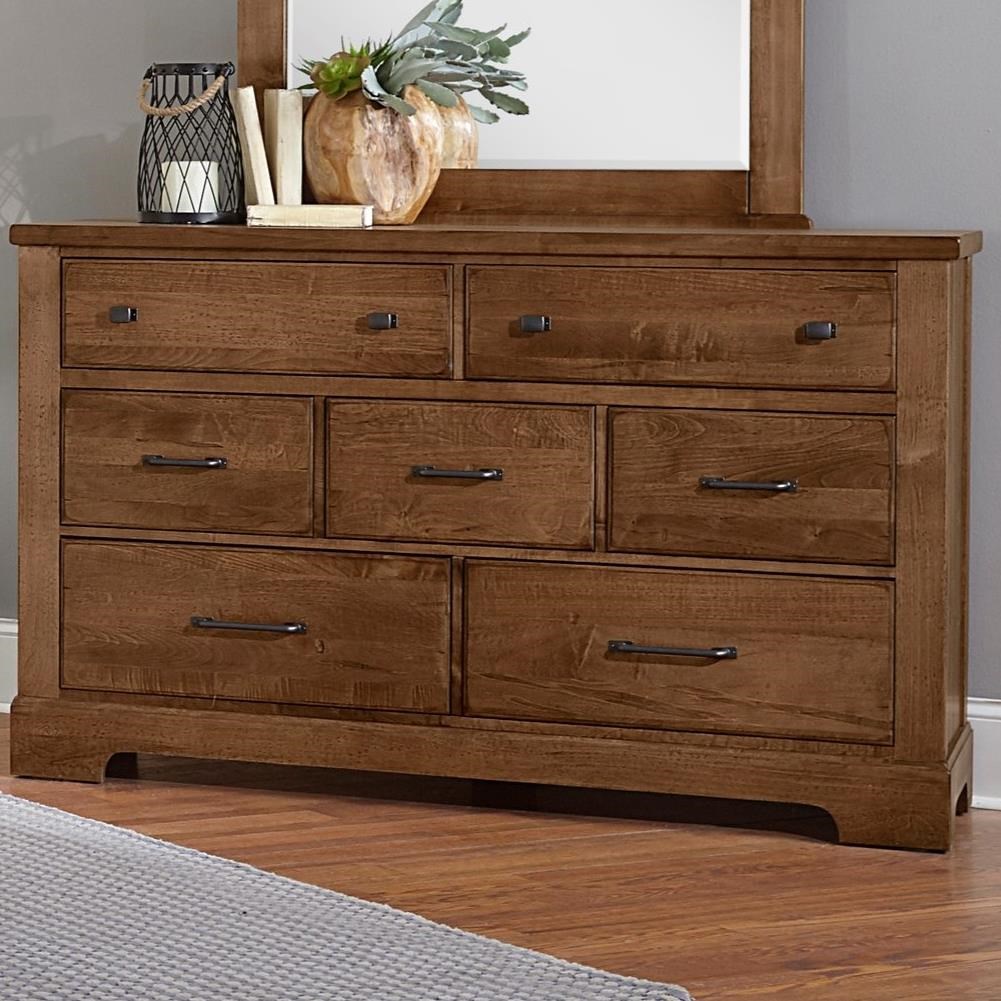 Artisan Post Cool Rustic 174 002 Traditional Solid Wood 7 Drawer